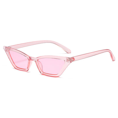 Damen geometrische Sonnenbrille im trendigen Schilddesign Brehn