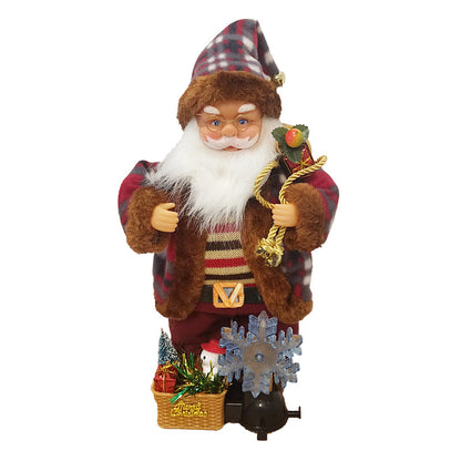 Bewegliche Weihnachtsmann Figur