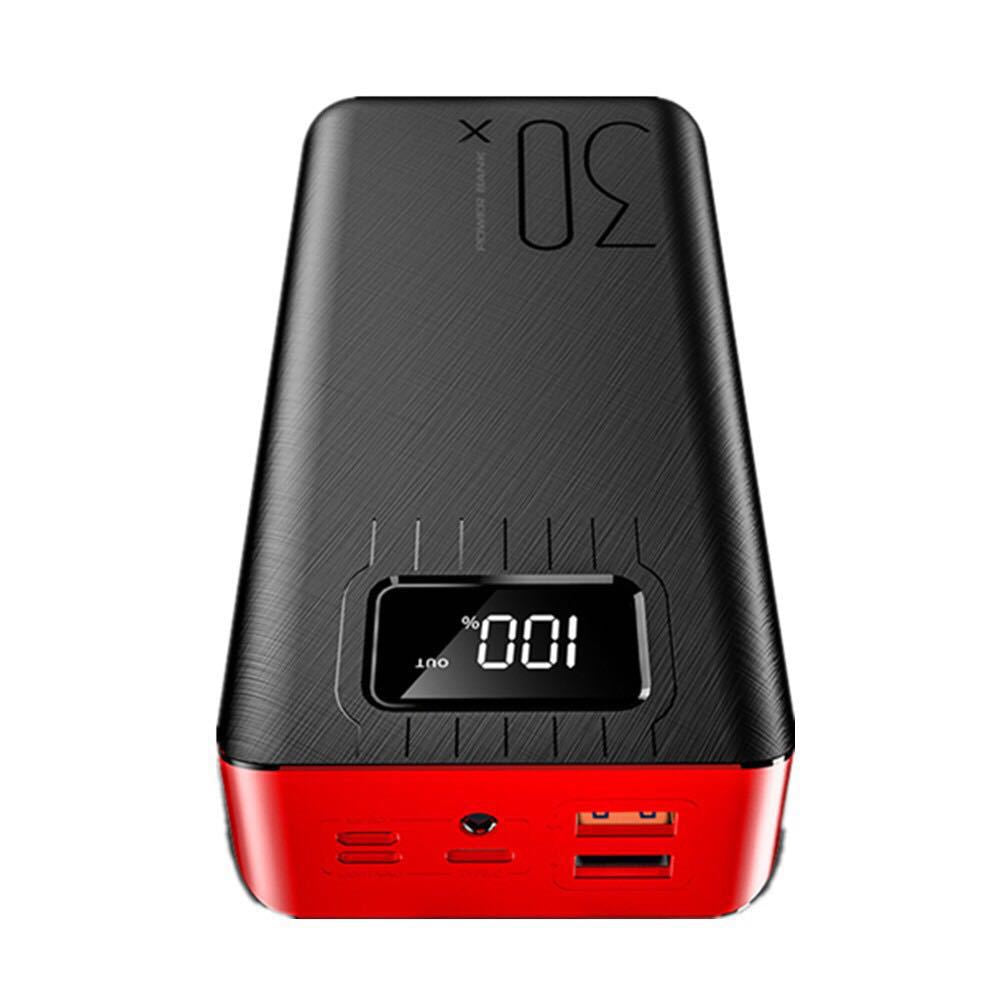 Kraftvolle Powerbank mit Lcd-Anzeige und Mehrfachen Anschlüssen Brehn