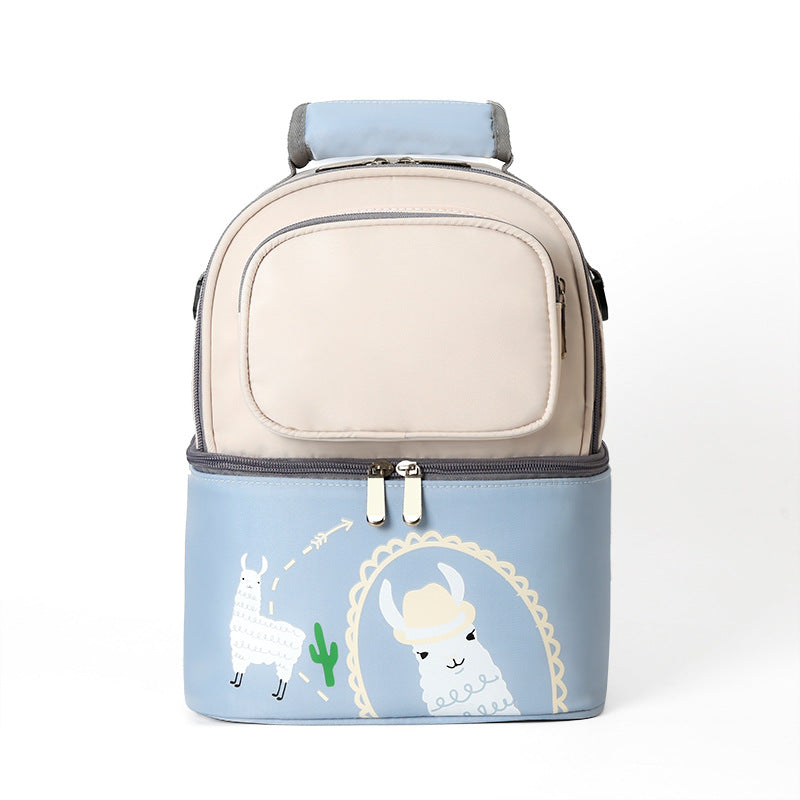 Fun Alpaka-Themen Isolierte Rucksack Brehn