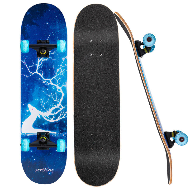 Stabiler Grafik-Skateboard Brehn