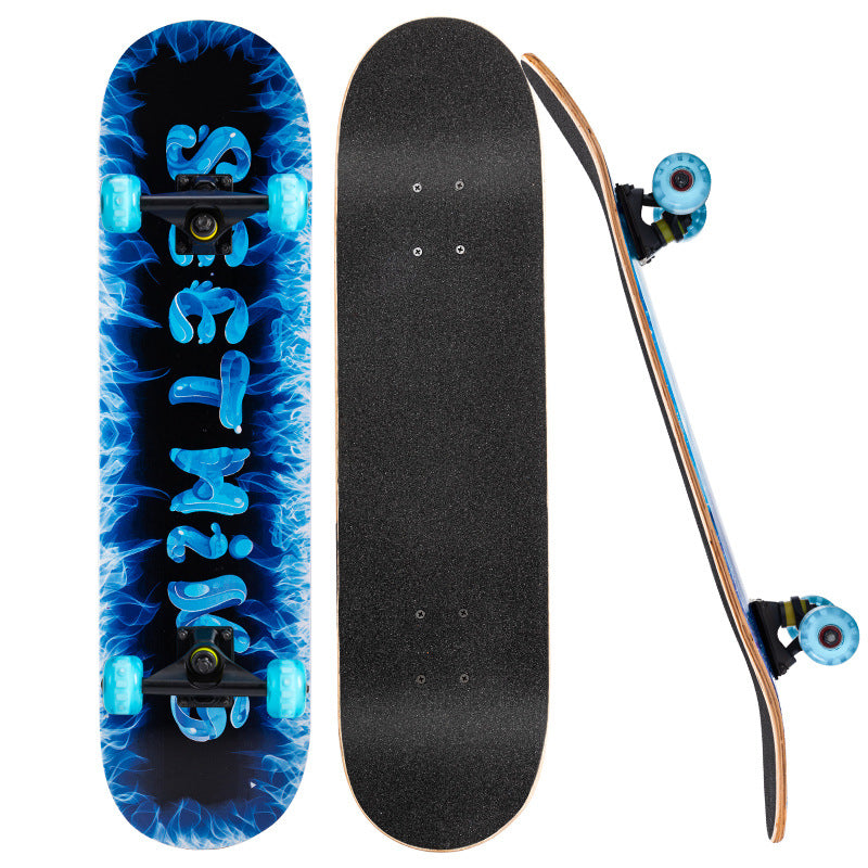 Stabiler Grafik-Skateboard Brehn