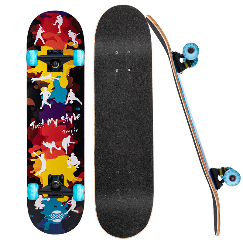 Stabiler Grafik-Skateboard Brehn