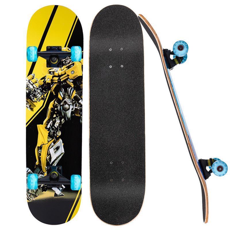 Stabiler Grafik-Skateboard Brehn