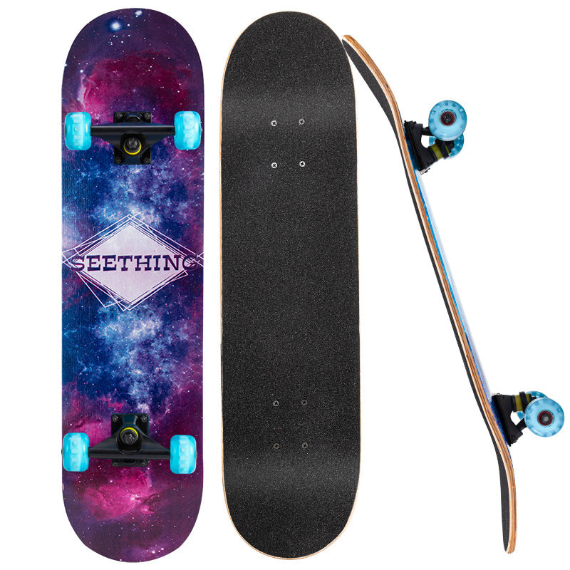 Stabiler Grafik-Skateboard Brehn