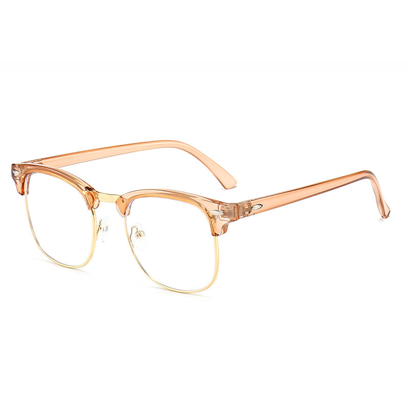 Damen modische Retro-Sonnenbrille mit metallischem Rahmen Brehn