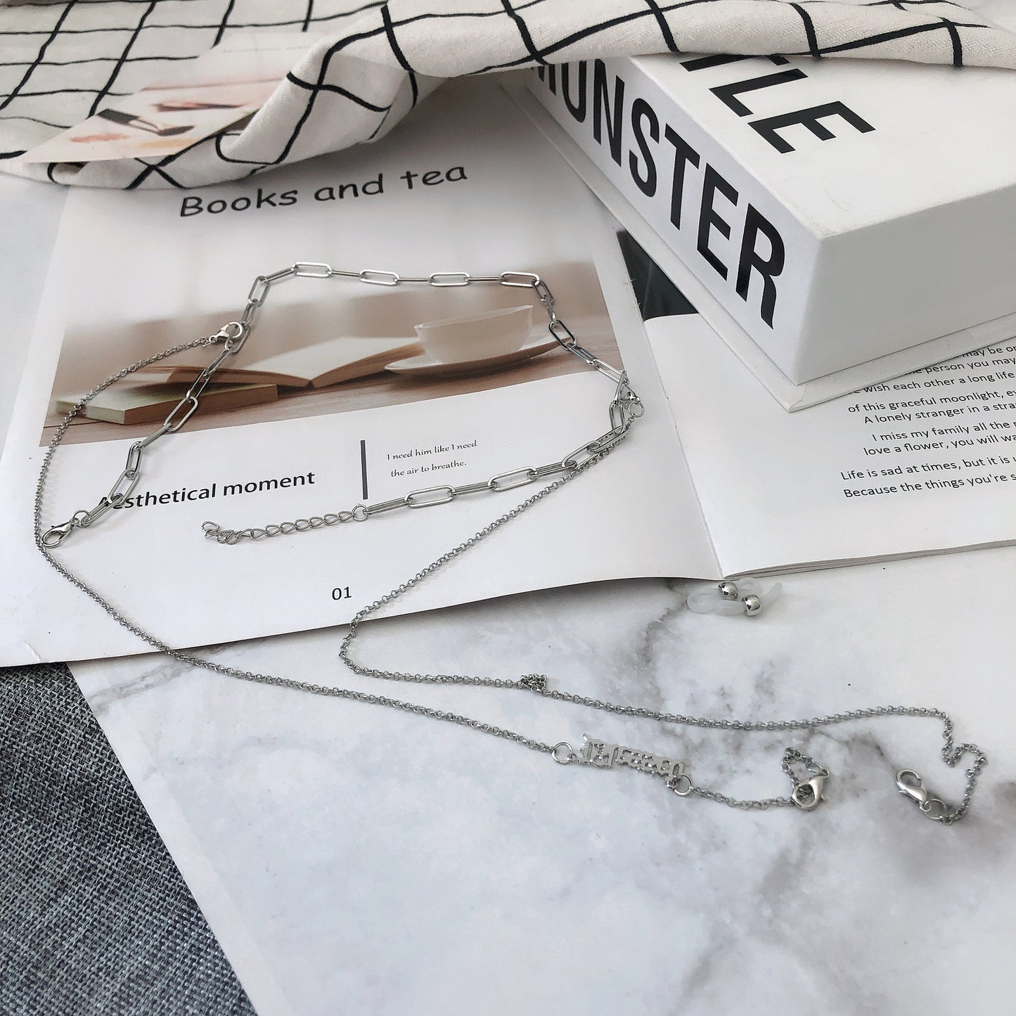 Trendy Link Brille Kette Brehn