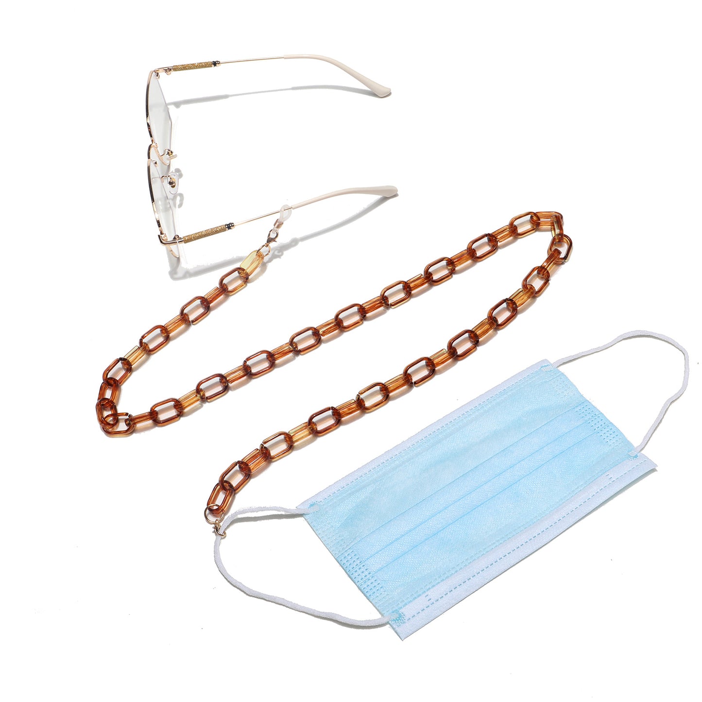 Oversized Link Brillen Kette Brehn