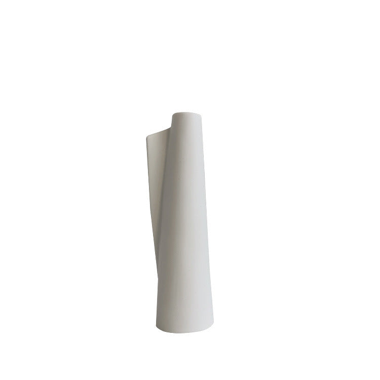 Zeitgenössische geometrische Keramik Vase Brehn