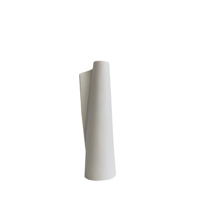 Zeitgenössische geometrische Keramik Vase Brehn