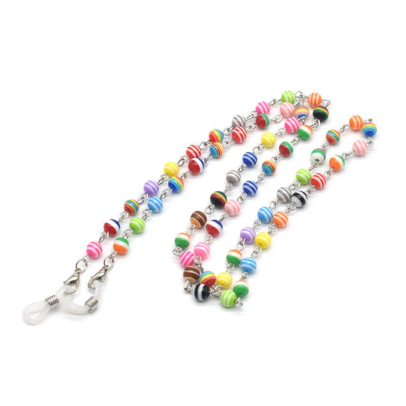 Bunte Perlenbrille Kette Brehn 1786692390