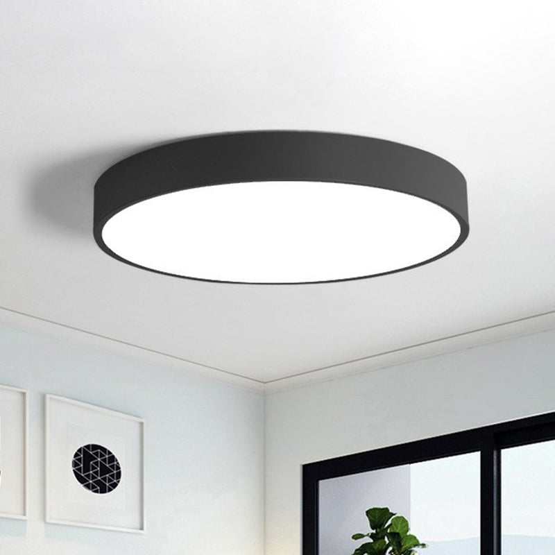 Moderne Ultra-Dünne LED-Deckenleuchte - Skandinavischer Stil für Schlafzimmer und Wohnzimmer | Brehn