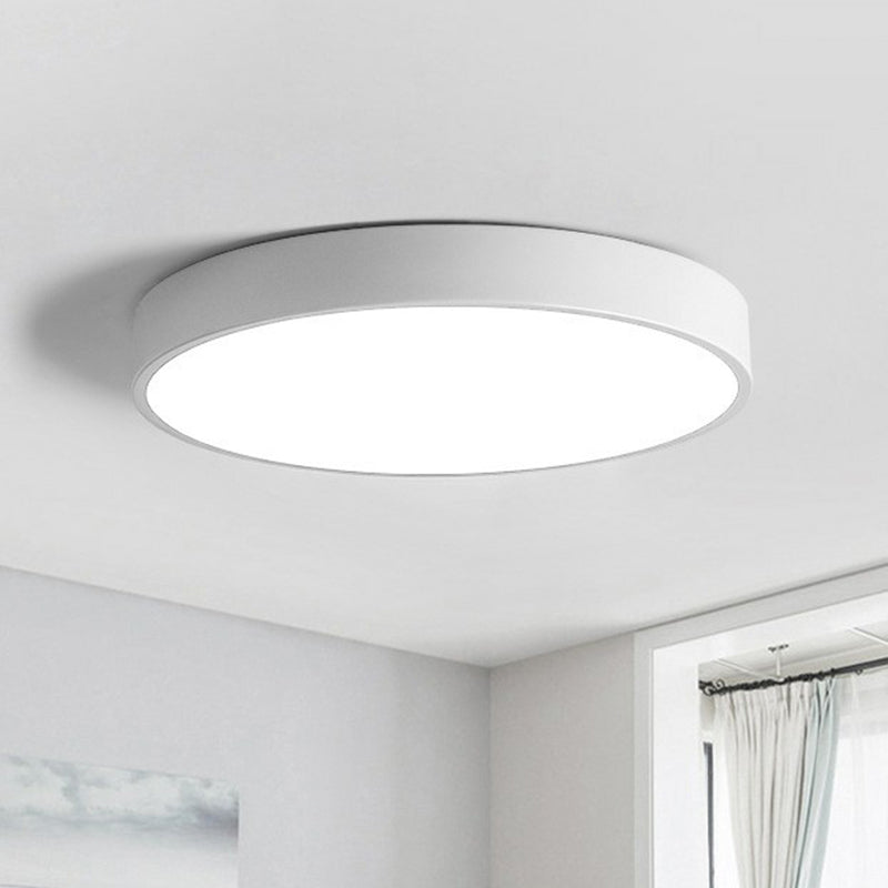 Moderne Ultra-Dünne LED-Deckenleuchte - Skandinavischer Stil für Schlafzimmer und Wohnzimmer | Brehn