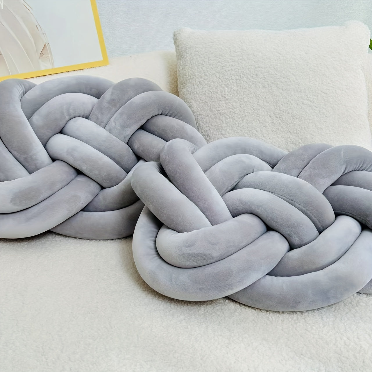 Brehn | ComfortCloud Kissen - Luxuriöse weiche Kissen mit Knopfdesign