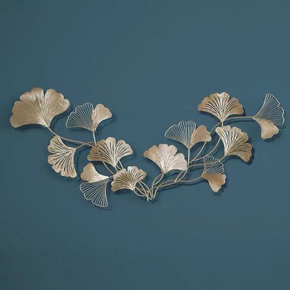 Dekorative Ginkgo Blatt Wand Skulptur Brehn