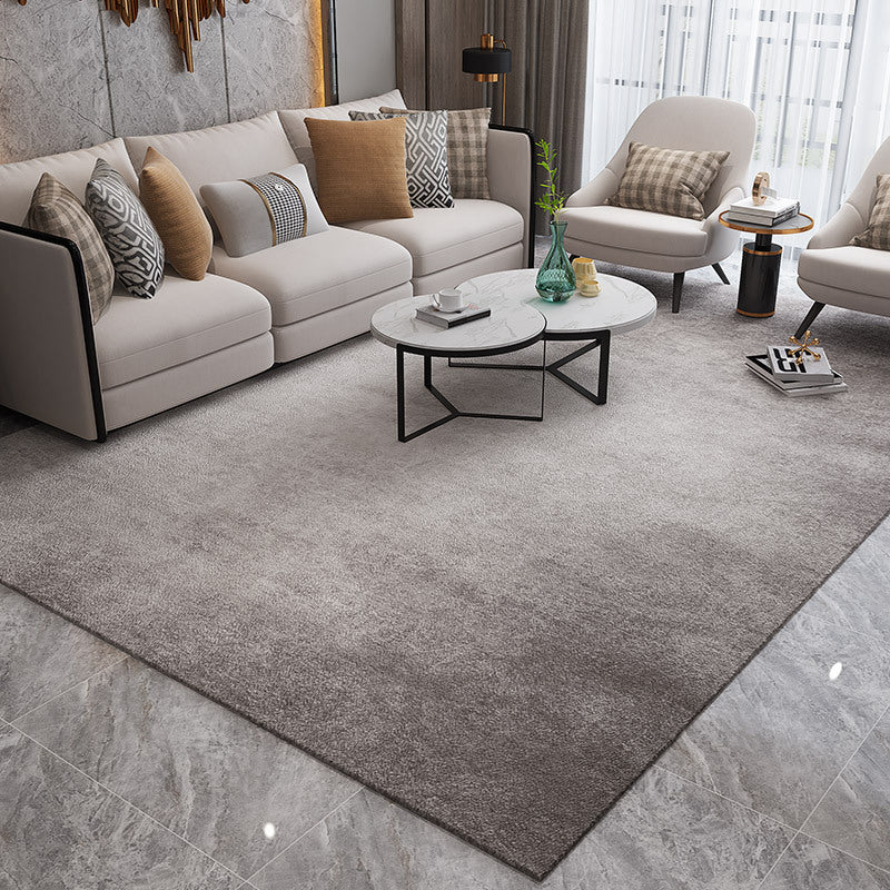 Brehn | Eenvoudig Multicolor Effen Tapijt Polyester Industriële Gebiedstapijt Wasbaar Antislip Vlekbestendig Tapijt voor Grote Kamer