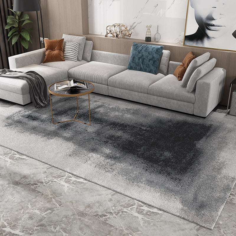 Brehn | Eenvoudig Multicolor Effen Tapijt Polyester Industriële Gebiedstapijt Wasbaar Antislip Vlekbestendig Tapijt voor Grote Kamer