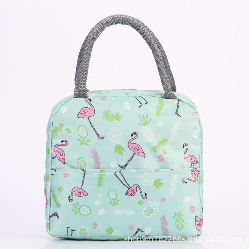 Isolierte Flamingo-Muster Mittagstasche Brehn