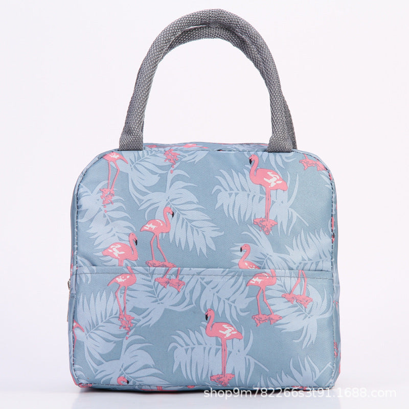 Isolierte Flamingo-Muster Mittagstasche Brehn