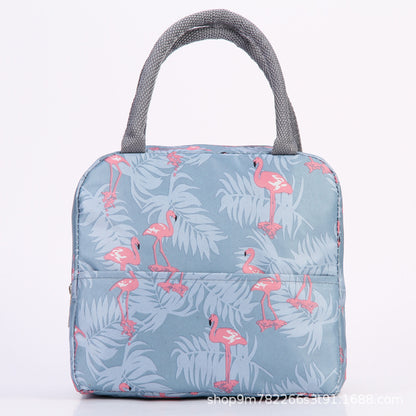 Isolierte Flamingo-Muster Mittagstasche Brehn