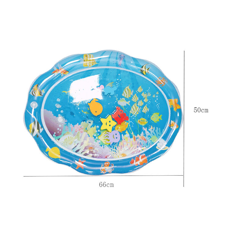 Unisex aufblasbare Spielmatte mit Meeresdesign Brehn