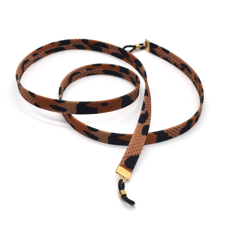 Stylische Samt Brillen Kette Brehn