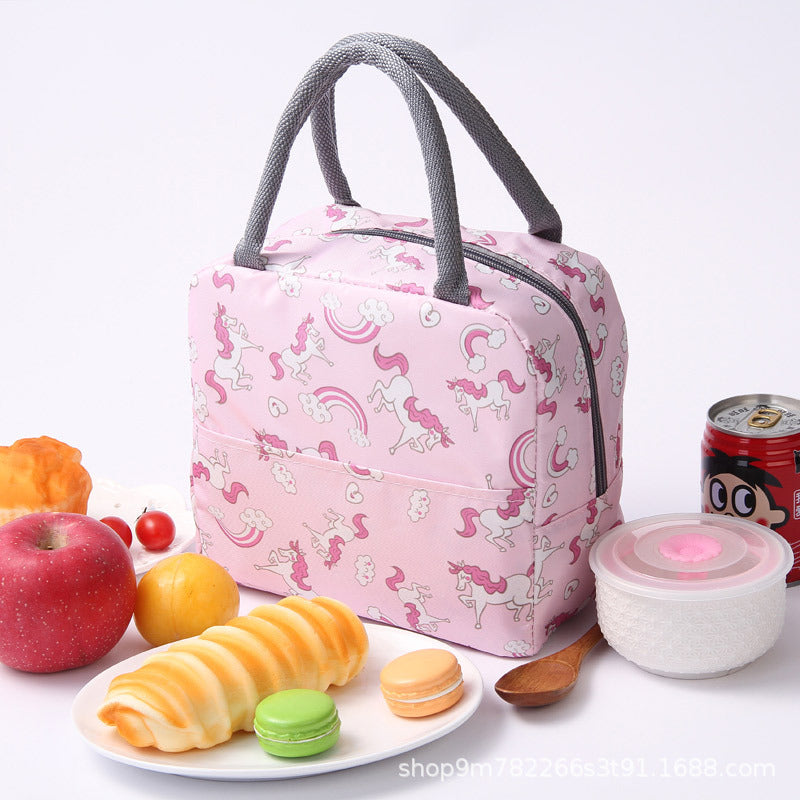 Isolierte Flamingo-Muster Mittagstasche Brehn