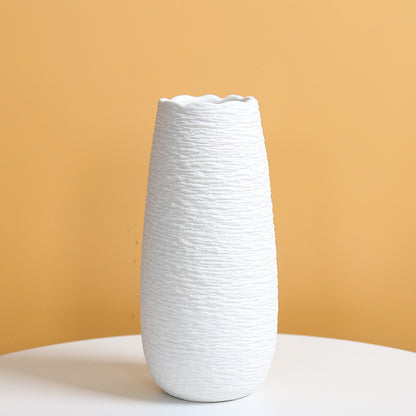 Elegante Strukturierte Keramische Blumenvase Brehn 1790310357