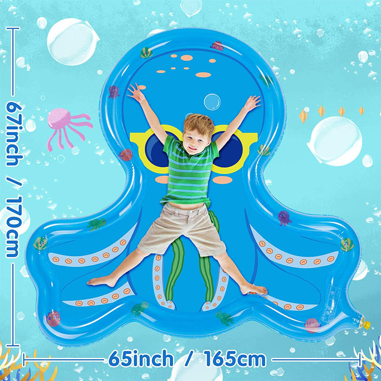 Unisex Aufblasbare Oktopus-Spielmatte Brehn