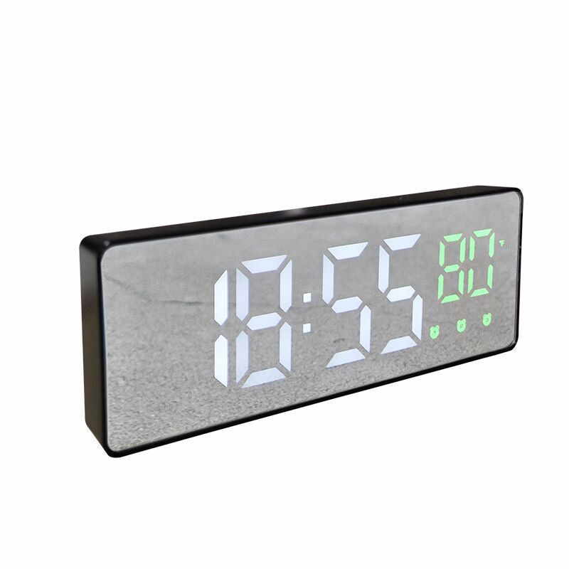 Digitaler Tischwecker mit Temperaturanzeige und Led-Display Brehn
