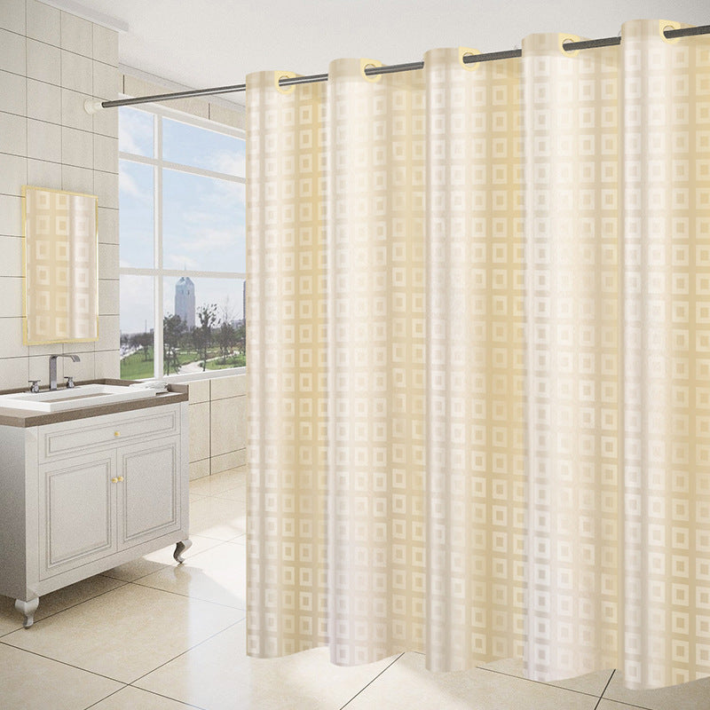 Damen Modern Geometrisch Duschvorhang Brehn