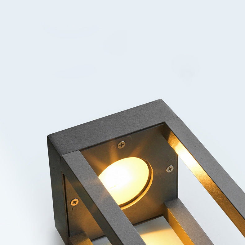 Modern Minimalist Wasserdichter Zylinder Quadrat Aluminium LED Landschaftslicht Für Garten | Brehn
