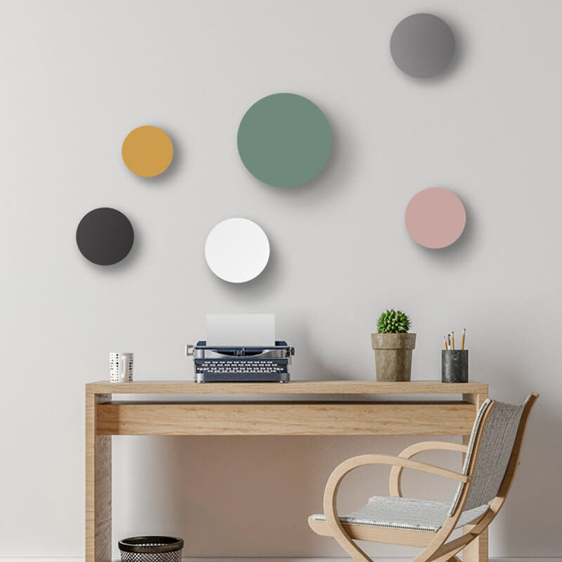 Brehn | GlowOrb Minimalistische Runde LED Wandleuchte | Farbvielfalt | Dimmbares Licht