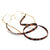 Stylische Samt Brillen Kette Brehn
