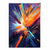 Kunstdruck „Bunte abstrakte Formen“ in Blau, Orange und Rot Nr. 1
