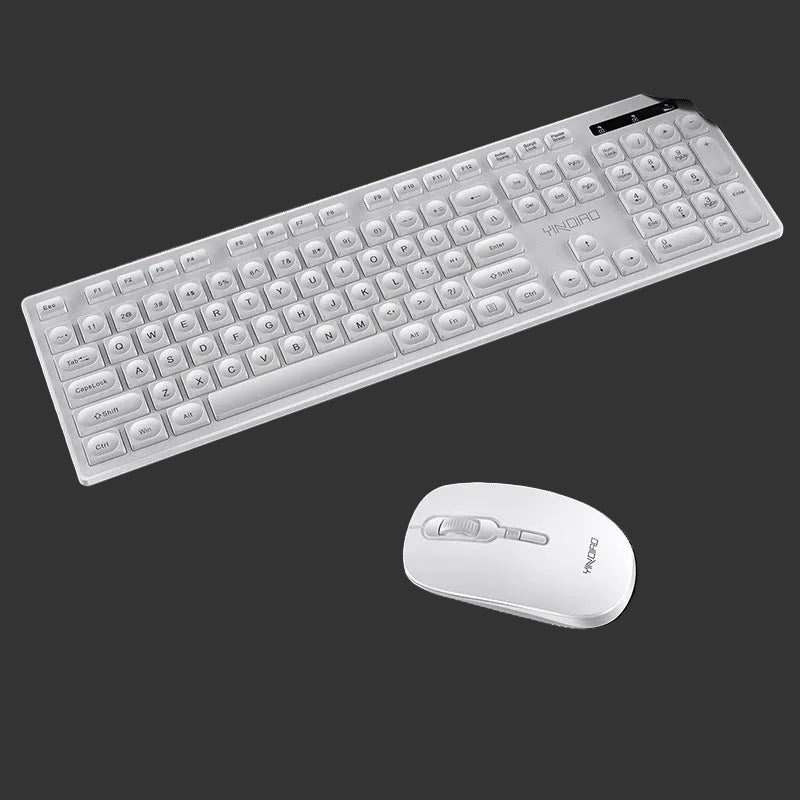 Kabellose Silent Tastatur und Maus Combo Brehn