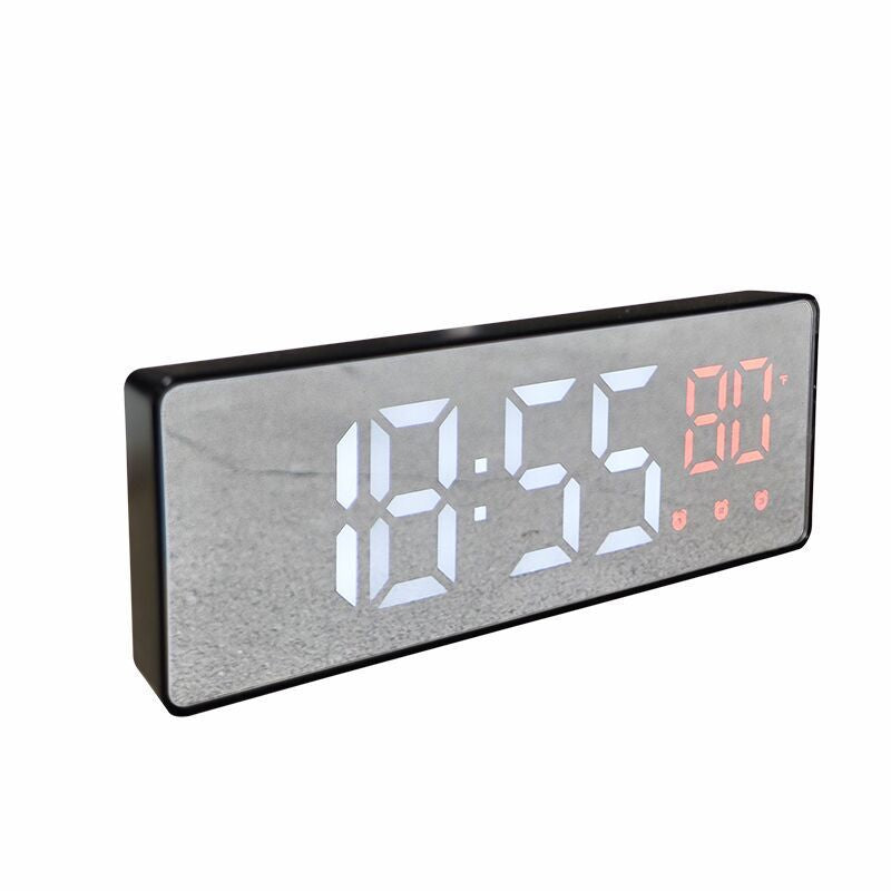 Digitaler Tischwecker mit Temperaturanzeige und Led-Display Brehn