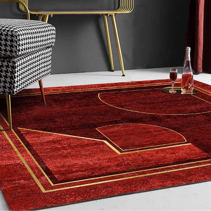 Brehn | Noviteit Slaapkamer Tapijt Multi-kleurige Geometrische Print Binnen Tapijt Synthetisch Antislip Achterkant Wasbaar Tapijt