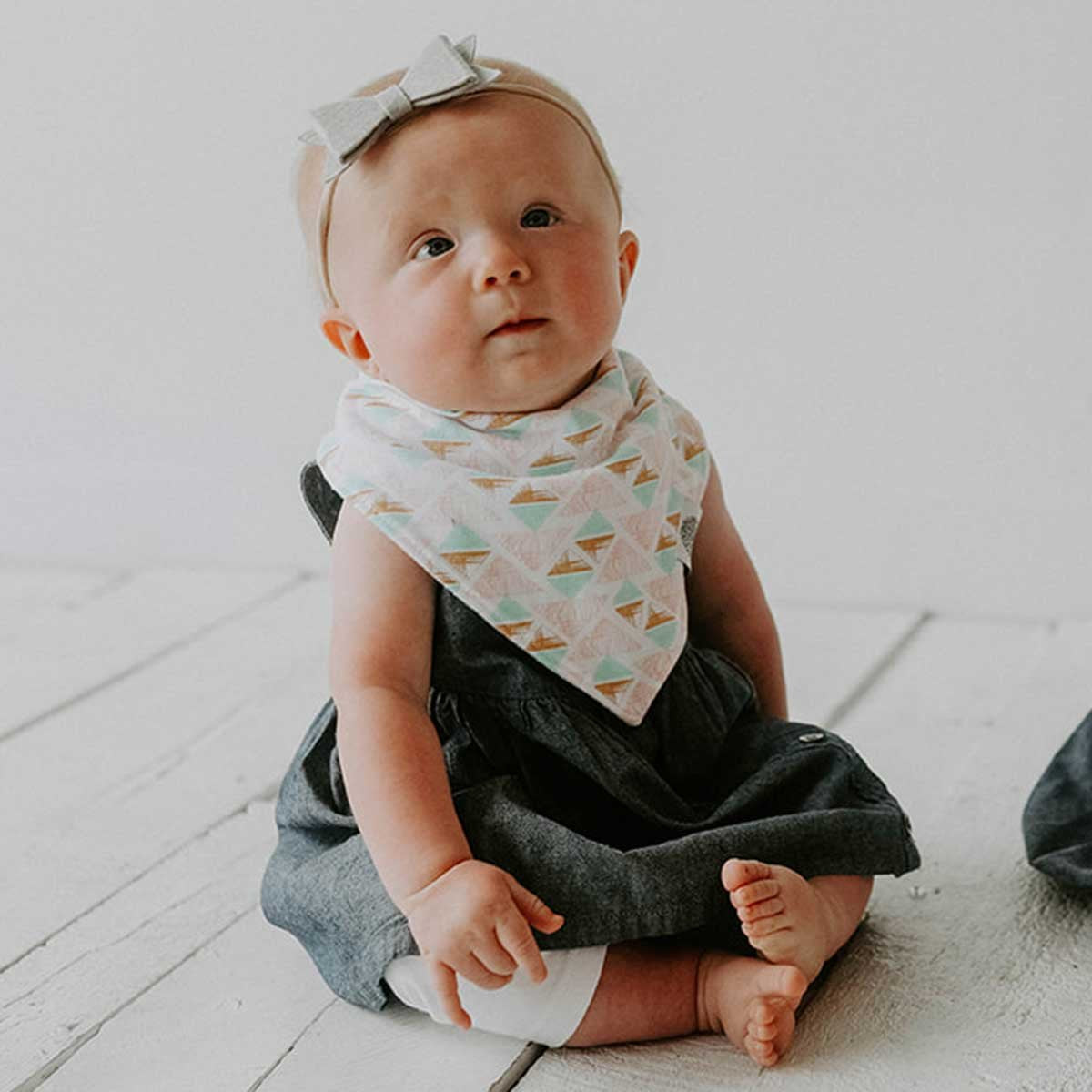 Stylische gemusterte Baumwollbandana Brehn