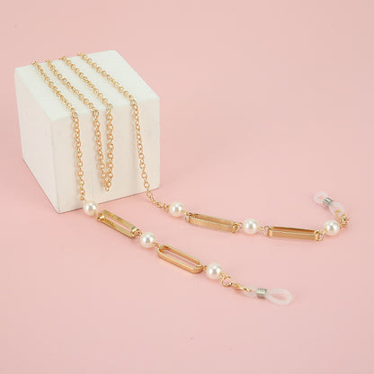 Elegante goldverlinkte Brille Kette Brehn