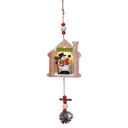 Dekorative Weihnachtshaus Ornament