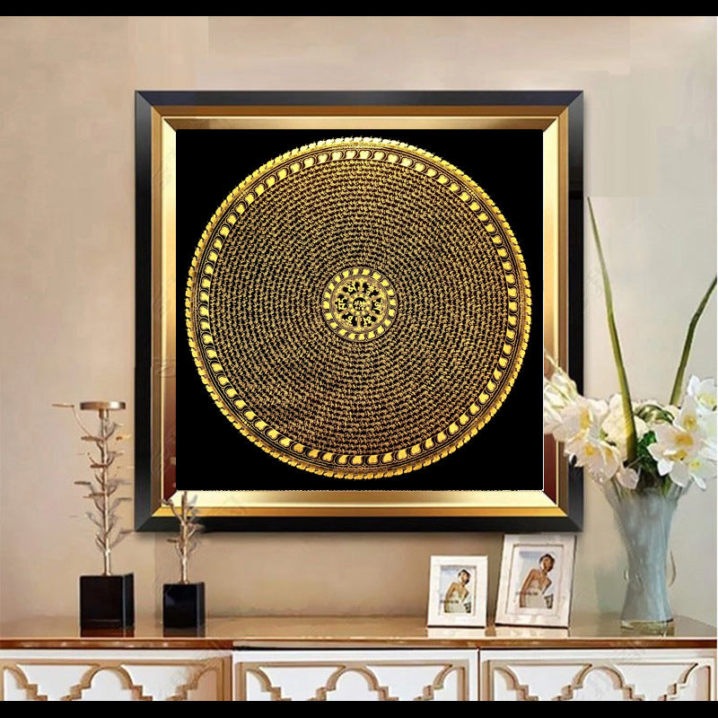 Dekorative Mandala Wandkunst