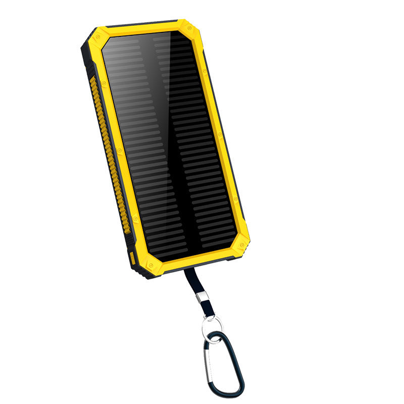Solar Powerbank mit Robustem Gehäuse und Hoher Kapazität Brehn