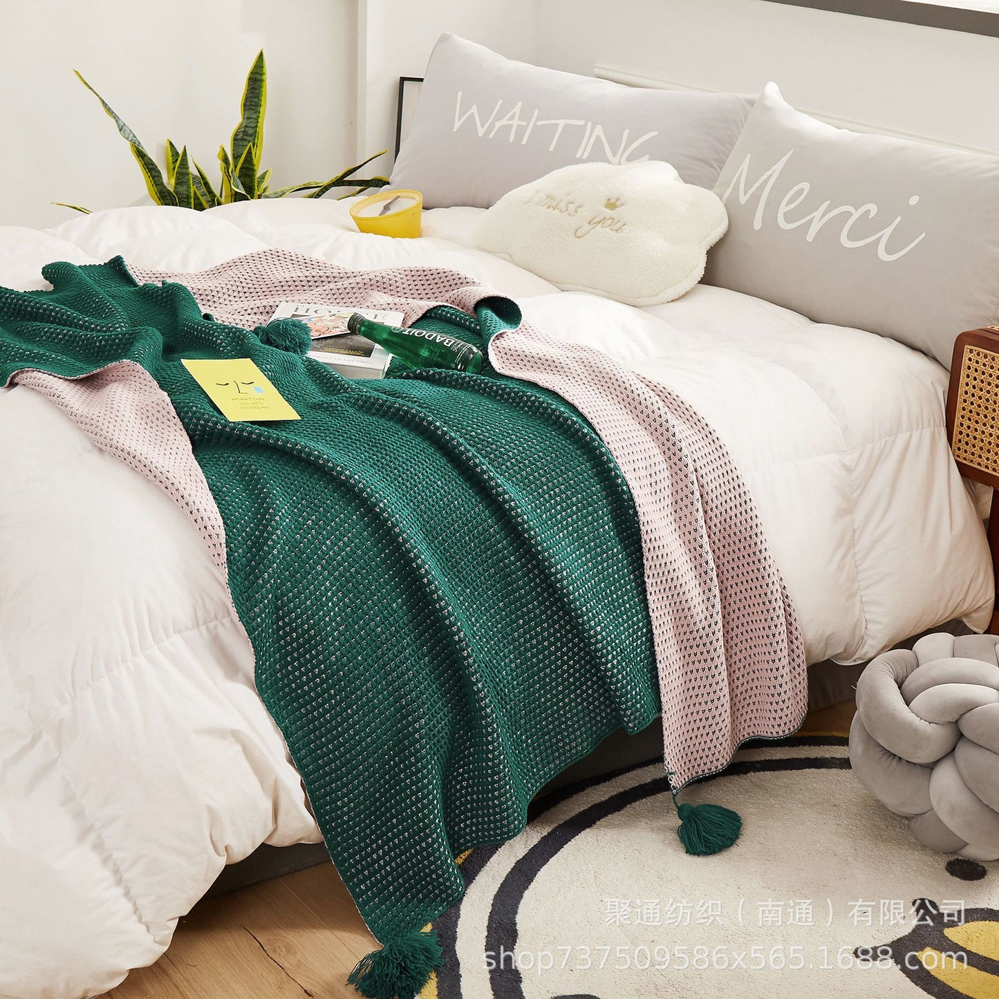 Damen kuschelige Decke Brehn