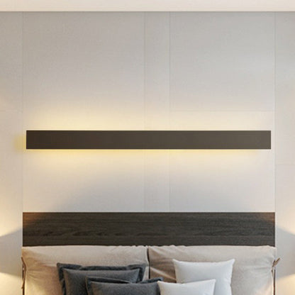 Aluminium lineare LED-Wandbeleuchtung zeitgenössische schwarze Wandleuchte für das Wohnzimmer | Brehn