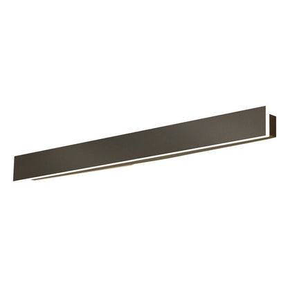 Aluminium lineare LED-Wandbeleuchtung zeitgenössische schwarze Wandleuchte für das Wohnzimmer | Brehn