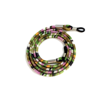 Bunte Perlen Sonnenbrillen Kette Brehn