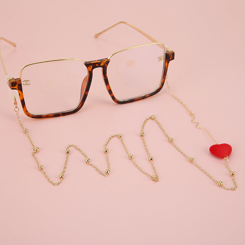 Elegante goldverlinkte Brille Kette Brehn