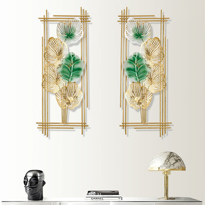 Dekorative florale Metallwandkunstplatten Brehn