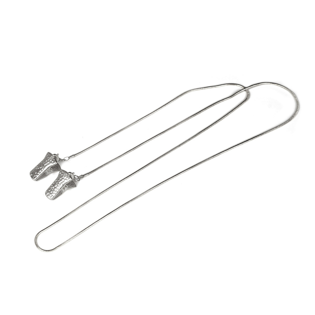 Metallic Western-Themen Brillen Kette Brehn